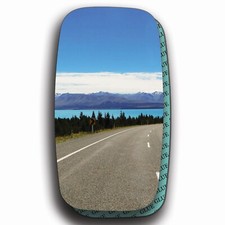 Vetro Specchio Retrovisore Blu