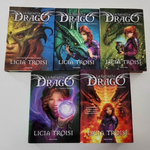 Ragazza drago saga - drago.,