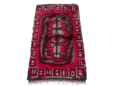 Tappeto vintage svedese metà