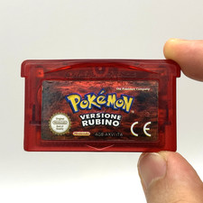 Pokemon Rubino Game boy Advance GBA Nintendo Italiano Ita ORIGINALE Funzionante