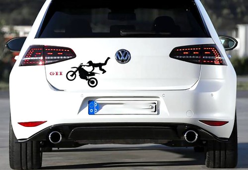Adesivo moto stunt sticker - moto,