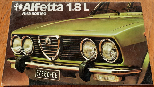 Brochure vendita auto alfa - vendita,