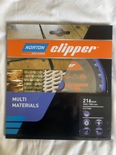 Norton Clipper Multi Materiale 216mm Dischi da Taglio 24T