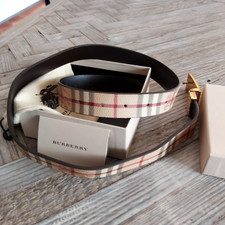 CINTURA BURBERRY DONNA BEIGE