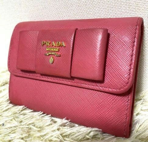 Portafoglio tri fold prada - portafoglio,