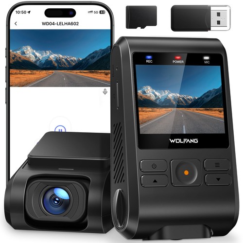 Dash cam auto 1440p - cam, wifi