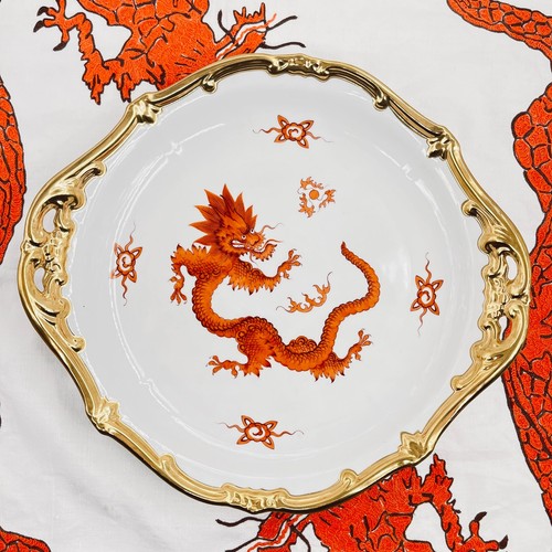 Porcellana drago rosso - porcellana, ming