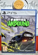 NFS NEED FOR SPEED UNBOUND PS5 PLAYSTATION 5 RACING EU CON ITALIANO NUOVO