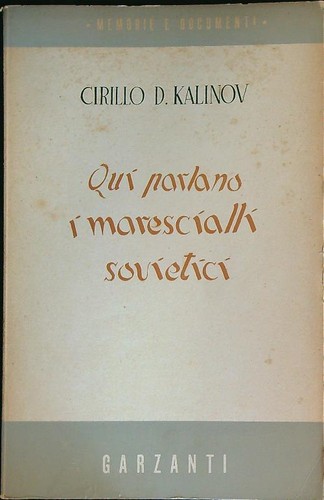 Qui parlano marescialli - parlano,