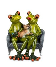 Statuina decorativa coppia di