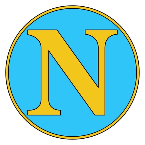 Adesivo sticker logo napoli - sticker,