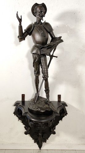 Antica scultura don quichotte - antica,