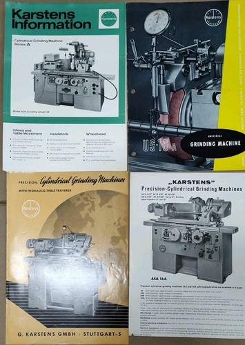 Brochure rettificatrice