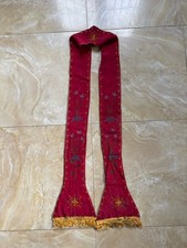 Red Priestly Stole With