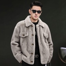 Cappotto uomo pelle vera