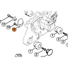 STIHL AMMORTIZZATORE ANTIVIBRANTE PER MOTOSEGA 028 038 ORIGINALE