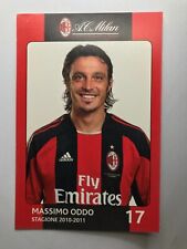 MASSIMO ODDO-AC Milano 10/11-34 Cappellini ITALIA-WC2006-Ex-Bayern Monaco/SSC Napoli-AK