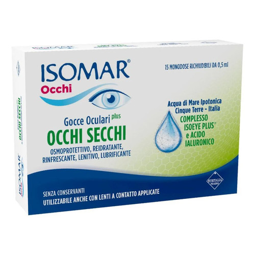 Isomar occhi sec - plus0,2%, 15fl