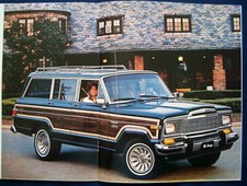 Brochure depliant 1981 Jeep Wagoneer (USA)