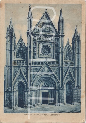 Orvieto facciata della - -,