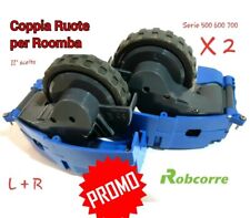 Coppia Ruote per Irobot Roomba Ruota L + R  Modulo Motore Motrice II scelta 