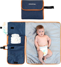 Fasciatoio Portatile – Fasciatoio Portatile Neonato - Tasche per Pannolini, Crem