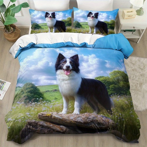 Border collie set - set, copripiumino