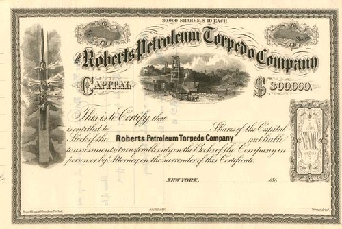Roberts petroleum torpedo - roberts, co