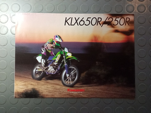 Depliant catalogo kawasaki klx - depliant,