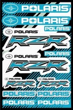 Polaris rzr razor adesivo - polaris,