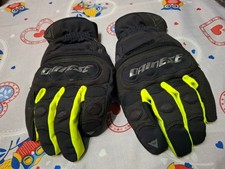 Guanti Moto Dainese D-DRY Tg XL Nero/Giallo Fluo Invernali