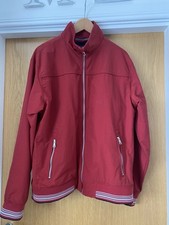 Giubbotto Bomber Uomo Rosso