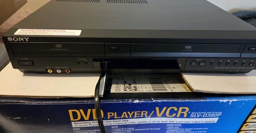 Lettore combo vhs sony vcr - lettore,