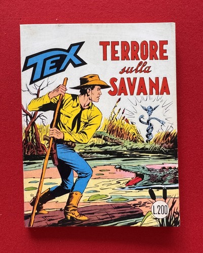 Tex da lire 200 prima - tex,