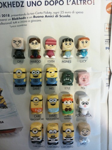 Minion esselunga blokhedz - minion,