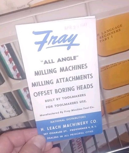 Fray machine tool - machine,