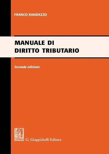 Manuale diritto tributario - diritto,