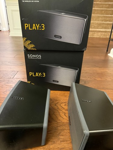 Sonos play black - play:3, speakers