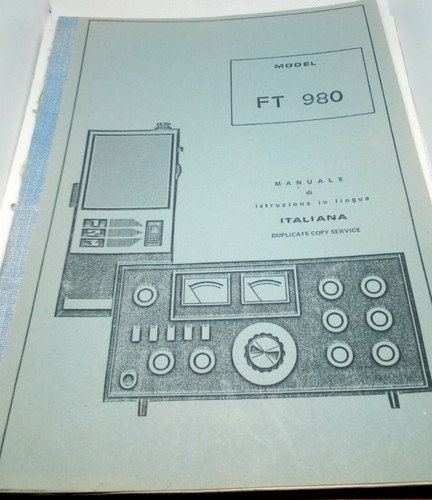 Yaesu 980 manuale - yaesu,