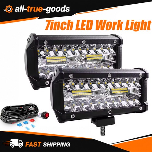 7inch led work light bar - 7inch, 2pcs