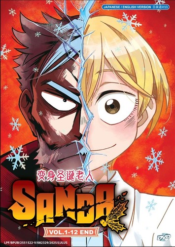 Dvd anime sanda serie - dvd,