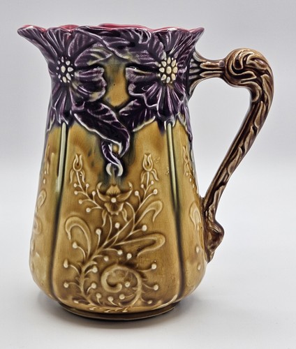 Antica brocca floreale - , art