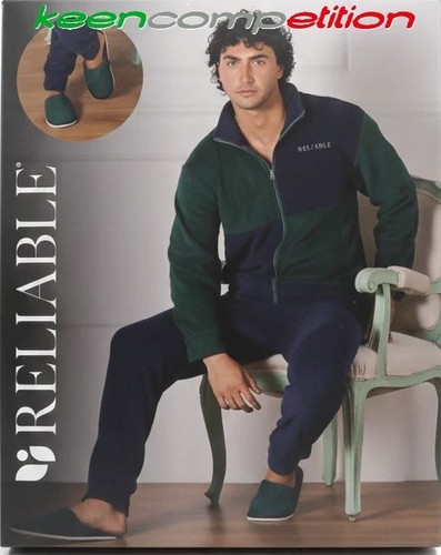 Pigiama uomo aperto con zip