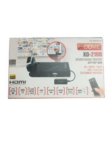 Xdome 210d decoder - xd-210d,