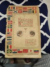 Raccolta inni nazionali 27 paesi anno 1920 ca, spartiti