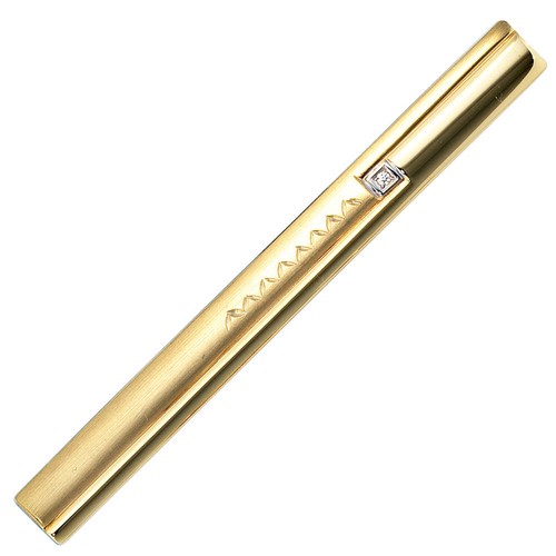 Fermacravatta 333 oro giallo - oro, e