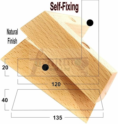 Piedini angolari legno - in,