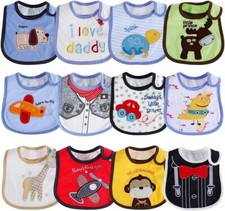 12 x BAVAGLINI NEONATO BAMBINI