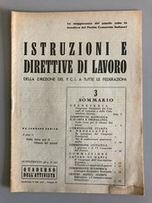 Rarissima rivista Istruzioni