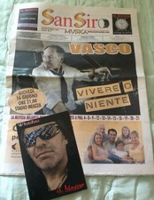 VASCO ROSSI Programma Tour 2011 più cartolina